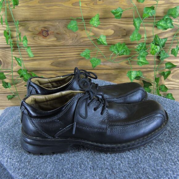 Dockers Men's Sneaker Black Leather Size 8 Medium Gently Used‎ 2025 - Picture 3 of 7